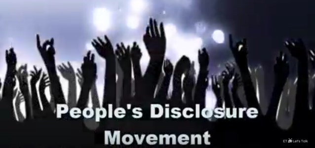 PEOPLE'S DISCLOSURE MOVEMENT - ET & UFO CONTACT AND DISCLOSURE